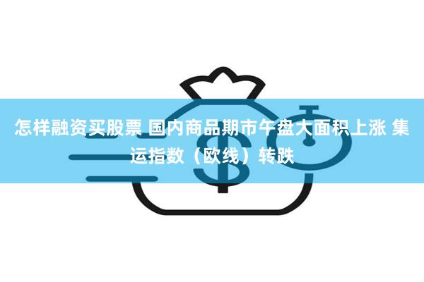 怎样融资买股票 国内商品期市午盘大面积上涨 集运指数（欧线）转跌