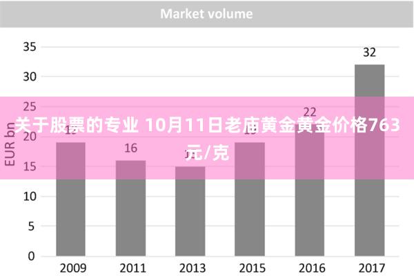 关于股票的专业 10月11日老庙黄金黄金价格763元/克