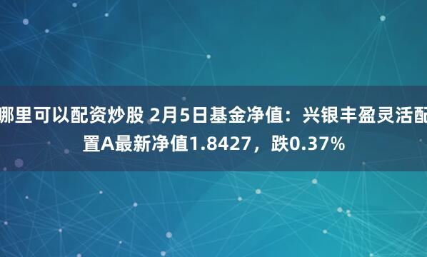 哪里可以配资炒股 2月5日基金净值：兴银丰盈灵活配置A最新净值1.8427，跌0.37%