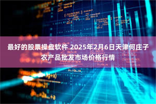 最好的股票操盘软件 2025年2月6日天津何庄子农产品批发市场价格行情